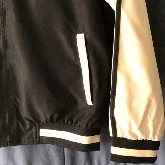 Black and Cream Track Jacket - Picture 7 of 7